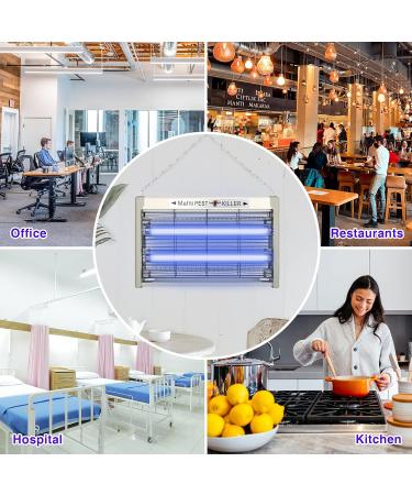 Shop Mafiti 20W Electrical Insect Zapper - Effective Mosquito Killer & Fly Trap for Home Kitchen & Farm - Gray - Buy Online on GoSupps.com