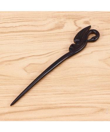 Wood Hair Stick Chinese Style Hair Chopsticks for Buns Hair Pins for Women Long Hair Chignon Maker Handmade - Buy Online on GoSupps.com