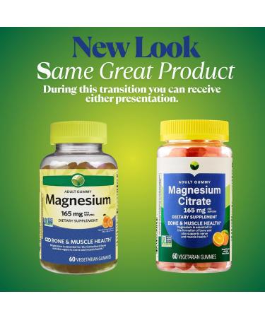 KP+ Magnesium Gummies | Magnesium Citrate 165 mg | 60 Vegetarian Gummies | Supports Bone Muscle & Nerve Health | Orange Flavor | Pack of 1 - Buy Online on GoSupps.com