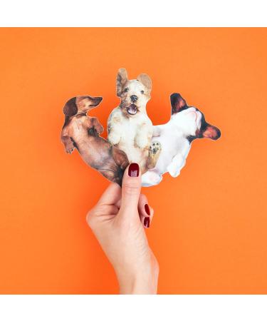 Suck UK Dog Nail File | Dog Shaped Buffering Gift | Nail Filer | Emery Board Accessories | 3 Different Dog Breed Designs | Nail File Buffer | Nail Salon Accessories - Buy Online on GoSupps.com