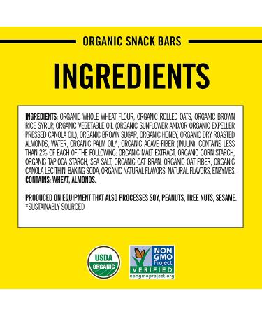 Dave's Killer Bread Organic Snack Bars - Oatrageous Honey Almond - Buy Online on GoSupps.com