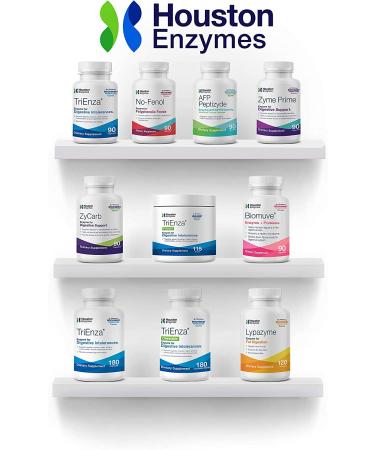 Buy Houston Enzymes ZyCarb - 120 Capsules for Digestive Support - Buy Online on GoSupps.com