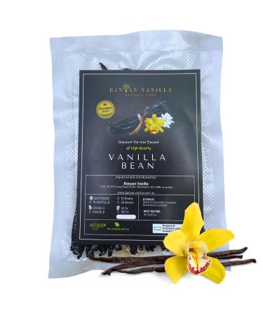 Banyan Vanilla Vanilla Bean Grade A 50 Gram