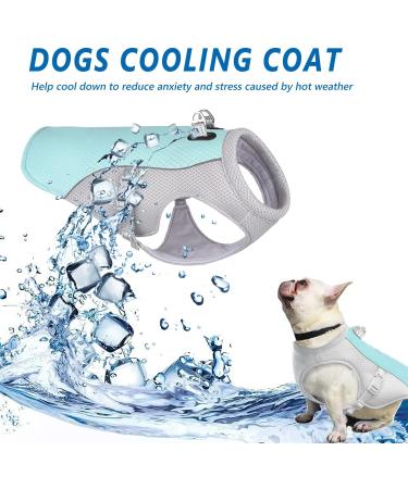 Buy Adjustable Dog Cooling Vest & Coat - Perfect for All Breeds | Cool Sports Jacket for Hot Weather - S-ROSA Rosa's Collection - Buy Online on GoSupps.com