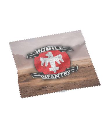 Urban Backwoods Mobile Infantry Logo Microfiber Cloth Glasses Cleaning Cloth