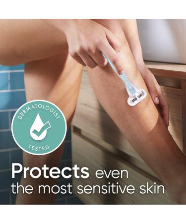 Gillette Venus Smooth Sensitive Women's Razor Blades - 4 Refills | Gentle and Effective Shaving - Buy Online on GoSupps.com