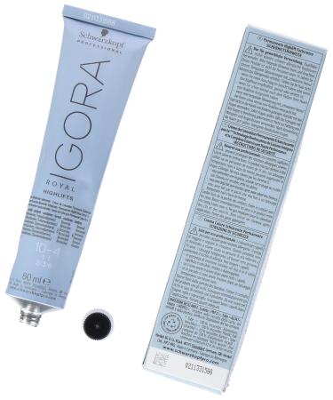 Schwarzkopf Igora Royal Highlifts Blonde Platinum Beige 10-4 - 60ml | International Shipping Available - Buy Online on GoSupps.com