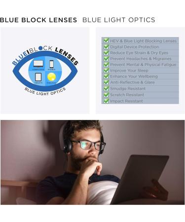 Read Optics Folding Reading Glasses - Blue Light Blocking Ready Reader with Travel Case | Anti-Glare UV Filter | Mens/Womens +1 to 3.5  - Buy Online on GoSupps.com