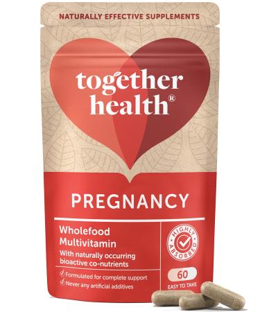 Pregnancy Multi Vitamin and Mineral Together Health Recommended During Conception Pregnancy & Breastfeeding Includes 400mcg Folic Acid Vegan Friendly Made in The UK 60 Vegecaps