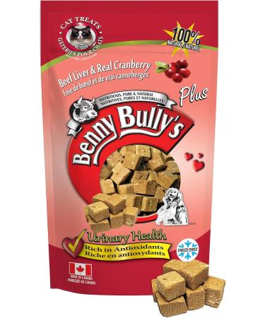 Benny Bullys 776310549156 Plus Cranberry Beef Liver Cat Treats 25g Entry - Buy Online on GoSupps.com