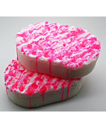 Exfoliating Soap Filled Scented Sponge | Deep Cleansing Shower Body Scrubber Gentle Exfoliation Skin Care Vegan Friendly (Pink Grapefruit) - Buy Online on GoSupps.com
