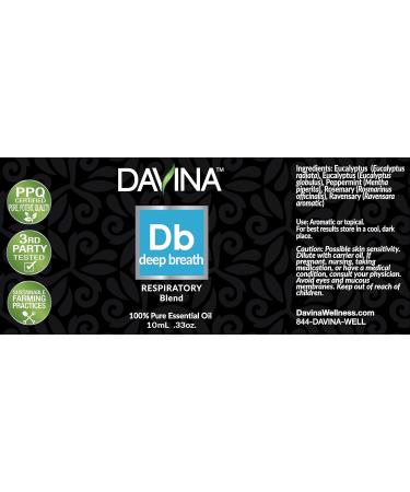 Deep Breath Essential Oil Roll-on 10ml by Davina - Ready to Go! - Buy Online on GoSupps.com