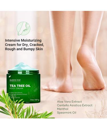 MAJESTIC PURE Tea Tree Body Wash and Tea Tree Athletes Foot Cream Bundle - Buy Online on GoSupps.com