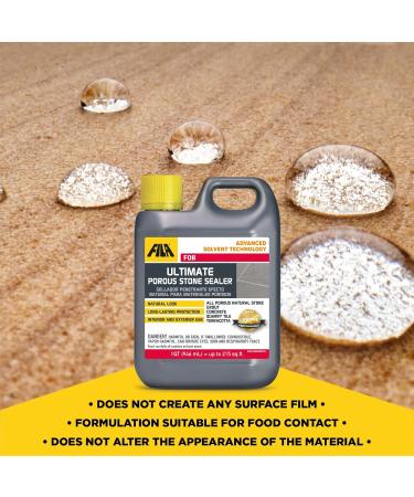 FILA Surface Care Solutions FOB High Performance Stone & Granite Sealer - 1 QT Protect & Enhance Your Surfaces - International Shipping Available - Buy Online on GoSupps.com