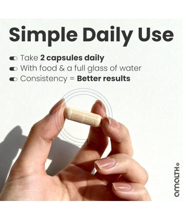 Kidney Cleanse Supplements with Cranberry Extract - 60 Veg Caps - Supports Healthy Kidneys & Urinary Tract - Juniper, Uva Ursi, Nettle Leaf & More - Amalth - Buy Online on GoSupps.com