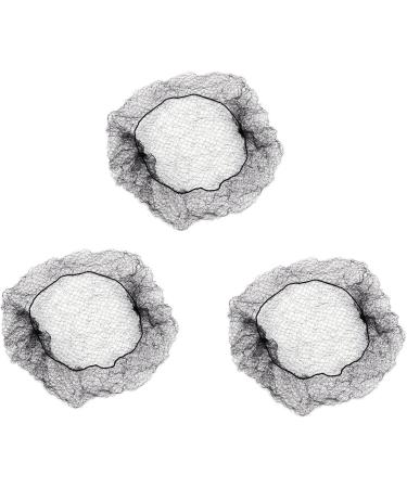 Mytoptrendz Girls Women Invisible Fine Bun Nets with Elastic Hair Nets Pack of 3 Pair Black 3 piece Invisible net - Buy Online on GoSupps.com