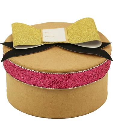 Round Paper-Mache DIY Gift Box with Lid, Pack of 6 - 6 Count | Better Crafts - Buy Online on GoSupps.com