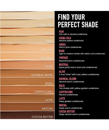 Frankie Rose Cosmetics Matte Perfection Foundation Makeup Long-Lasting Hydrating Foundation for Semi-Matte Finish - Foundation Full Coverage for All Skin Types - (Latte) 1.0 US fl oz / 30 ml - Buy Online on GoSupps.com