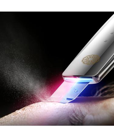 Lumineo Ultrasound Peeling Device - 4-in-1 Skin Scrubber Blackhead Remover EMS LED & Ions with 400ml Moisturizing Toner | Best Acne & Pore Cleaner - Buy Online on GoSupps.com