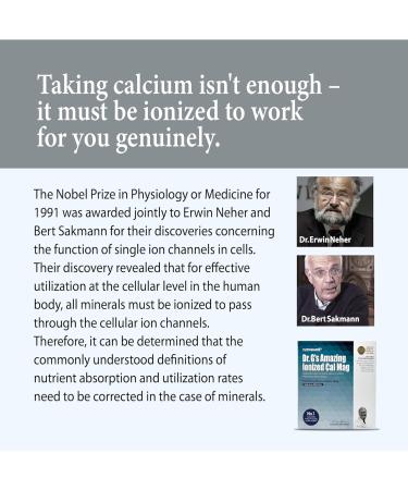 Dr G's Amazing Ionized Cal Mag - Bone Health Calcium Magnesium Powder Supplement - 60 Sticks x 3 Packs for 6 Months (180 Count) 5.29 Ounce (Pack of 3) - Buy Online on GoSupps.com