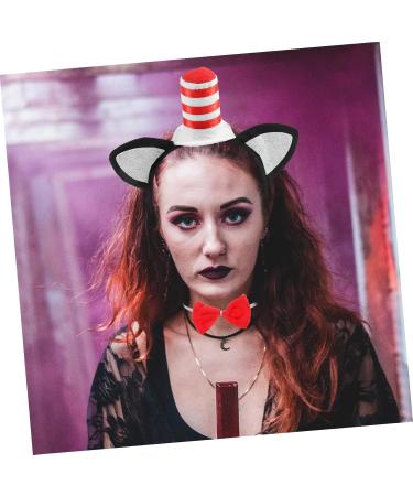 FOMIYES 1 Set Headband Halloween Costumes Hat Cosplay Cat Costume Tails Costume Cat Cosplay Props Stage Performance Props Cat Ears Cat Costume Props Animal Fabric Peripherals 22x22cm As Shown 1 - Buy Online on GoSupps.com