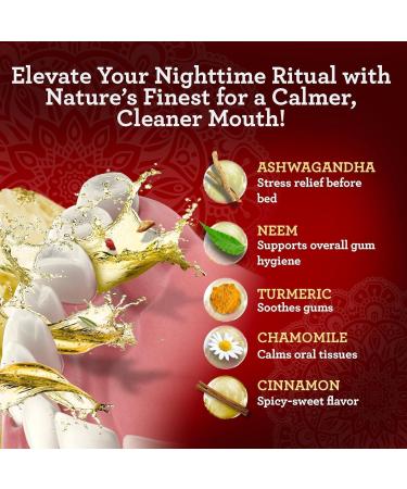 GuruNanda Cinnamon Oil Pulling Travel Sized Mouthwash Promotes Calmness with Neem & Ashwagandha for Fresh Breath & Happy Gums Alcohol-Free TSA-Friendly 3 Oz (Pack of 2) - Buy Online on GoSupps.com