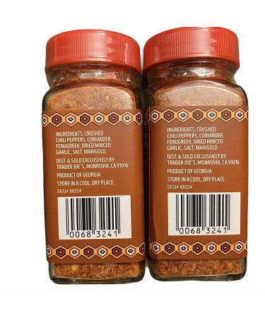 Trader Joe's Ajika Georgian Seasoning Blend (Pack of 2) - Spicy, Garlicky, Aromatic & Savory - Buy Online on GoSupps.com