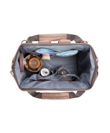 L SSIG Baby Changing Backpack | Sustainable Goldie Changing Bag with Accessories - Stylish & Eco-Friendly Rose Design - Buy Online on GoSupps.com