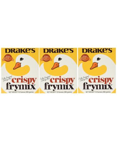 Drake's Crispy Frymix 10oz Box, Pack of 3