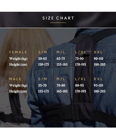 Classic Brace for Shoulders & Upper Back Pain Relief | Unisex L-XL | Black - Buy Online on GoSupps.com