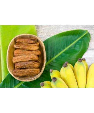  TASTY POTT Tasty Pott Organic Dried Mini Bananas | Dried Fruit | Dried Fruit | Dried Fruit | Snack | For Fruit Salad | Baby Bananas | 1000g Bag - Buy Online on GoSupps.com