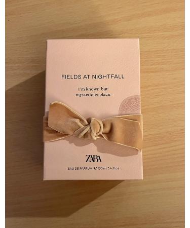 ZARA FIELDS AT NIGHTFALL 100 ML Women's Perfume WOODY EAU DE PARFUM FRAGRANCE PYRAMID INCLUDES NOTES OF HEDIONE JASMINE AND SANDALWOOD Long Lasting