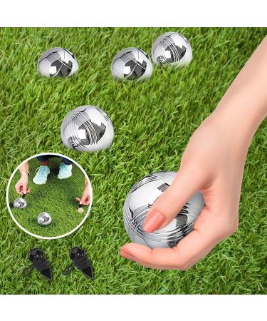 Buy Hengsong Boules Balls Set - 8-Part Classic Garden Game | Durable Iron Chrome Boules for Outdoor Fun | International Shipping Available - Buy Online on GoSupps.com