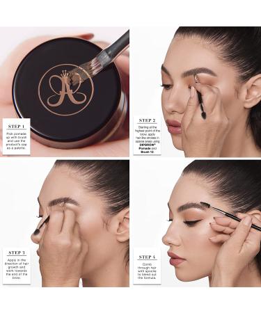 Anastasia Beverly Hills DIPBROW Pomade Dark Brown - Define and Enhance Brows - Buy Online on GoSupps.com