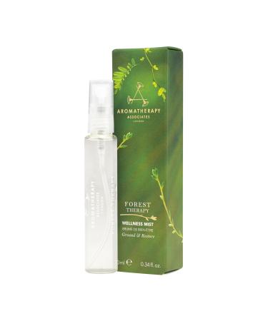 Aromatherapy Associates Forest Therapy Wellness Mist. Body and Linen Spray to Ground and Restore. Made with Pink Pepper Mediterranean Cypress and Ho Wood Essential Oils (0.34 fl oz)