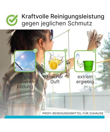 BiOHY Glass and Surface Cleaner (500 ml Bottle) | Alcohol Cleaner Concentrate | Universal Cleaner | Intensive & Sustainable Automatic Cleaner (Oberfl chenreiniger) - Buy Online on GoSupps.com