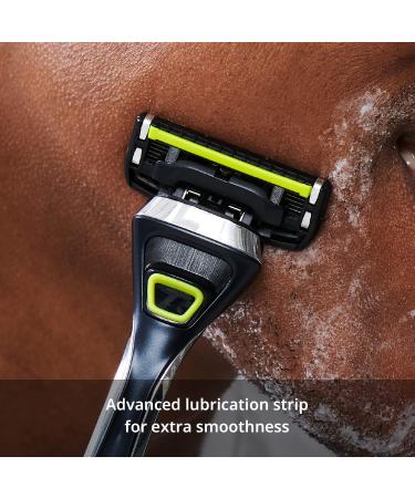 Dorco Pace 5 Pro Razors - Men's Shaving System with Trimmer | 16 Refill Cartridges Set (No Handle) - International Shipping Available - Buy Online on GoSupps.com