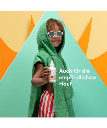  Na f Na f Mineral Sunscreen Spray - for babies and children - SPF 50 - UVA and UVB protection - water resistant - dermatologically tested - microplastic free - 100 ml - Buy Online on GoSupps.com