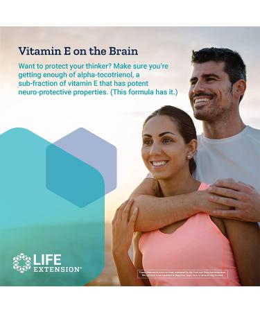 Gamma E Mixed Tocopherols & Tocotrienols - Life Extension 60 Softgels for Antioxidant Support - Buy Online on GoSupps.com