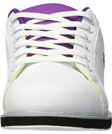 BSI Women's 460 Bowling Shoe 9.5 White/Purple - Performance and Style for Bowling Enthusiasts - Buy Online on GoSupps.com