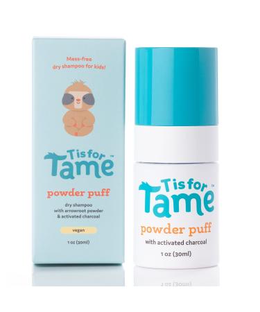 T is for Tame - The First Dry Shampoo for Babies & Kids  Sensory Friendly  Waterless Scalp and Hair Cleanser  April 2023 Release Date  Great for Adults Too 1 Ounce (Pack of 1)