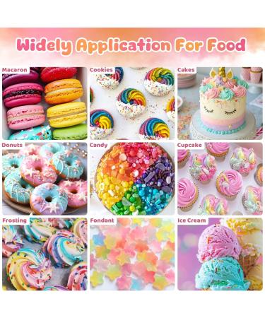 Colorant Alimentaire Poudre 5g x 6 Couleurs Vibrantes Colorant Alimentaire Hautement Concentr e Poudre Colorante Comestible Pour Gla age Fondant G teaux Macarons Biscuits ufs De P ques - Buy Online on GoSupps.com