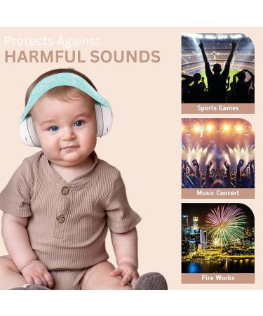 Baby Noise Cancelling Headphones 0-24 Months - Soundproof Ear Protection for Kids - Travel Essentials - Buy Online on GoSupps.com