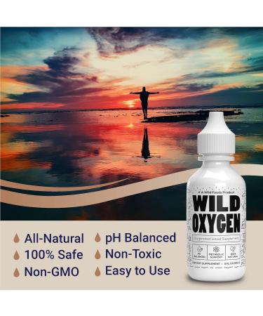 Wild Oxygen Mineral Supplement Liquid Formula - 2 oz Oxygen Boost Drops - Buy Online on GoSupps.com