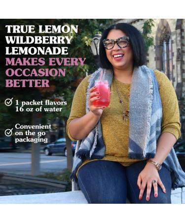 True Citrus Lemon Wildberry Lemonade Drink Mix 10 Packets - Buy Online on GoSupps.com