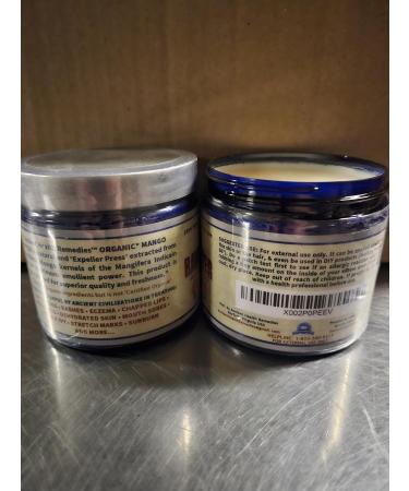 Buy Ancient Health Remedies Organic Unrefined Raw Mango Butter - Natural Skin & Hair Care | International Shipping Available - Buy Online on GoSupps.com