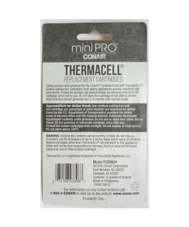 Conair ThermaCELL Refill Cartridges 4-pk - Long-lasting Mosquito Repellent Refills - Buy Online on GoSupps.com