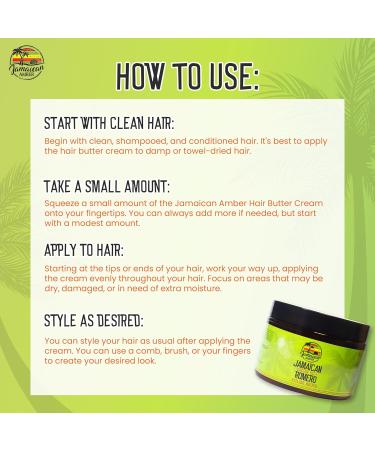 Jamaican Amber Rosmarin Hair Styling Gel - 12 fl oz - Nourishing Castor Oil Formula for Stronger Hair & Promotes Growth - Buy Online on GoSupps.com