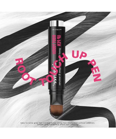 immetee Hair Root Touch Up Pen Instant Hairline Concealer Pen Hair Dye Brush Pens Root Concealer & Gray Hair Coverage. 7ml/0.23fl oz (Light Brown) - Buy Online on GoSupps.com