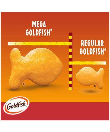 Goldfish Mega Bites Sharp Cheddar Crackers - 26.7 Oz Carton - Buy Online on GoSupps.com